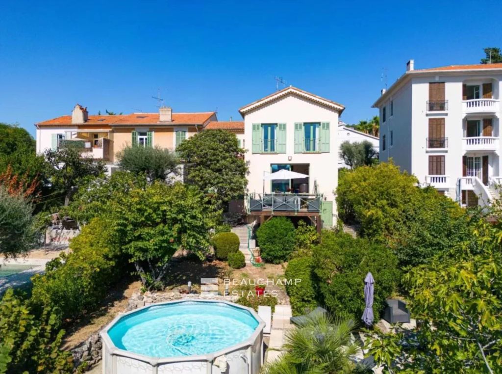 CANNES CENTER – VILLA 214M² – QUIET – 4 PARKINGS CANNES RESIDENTIAL
