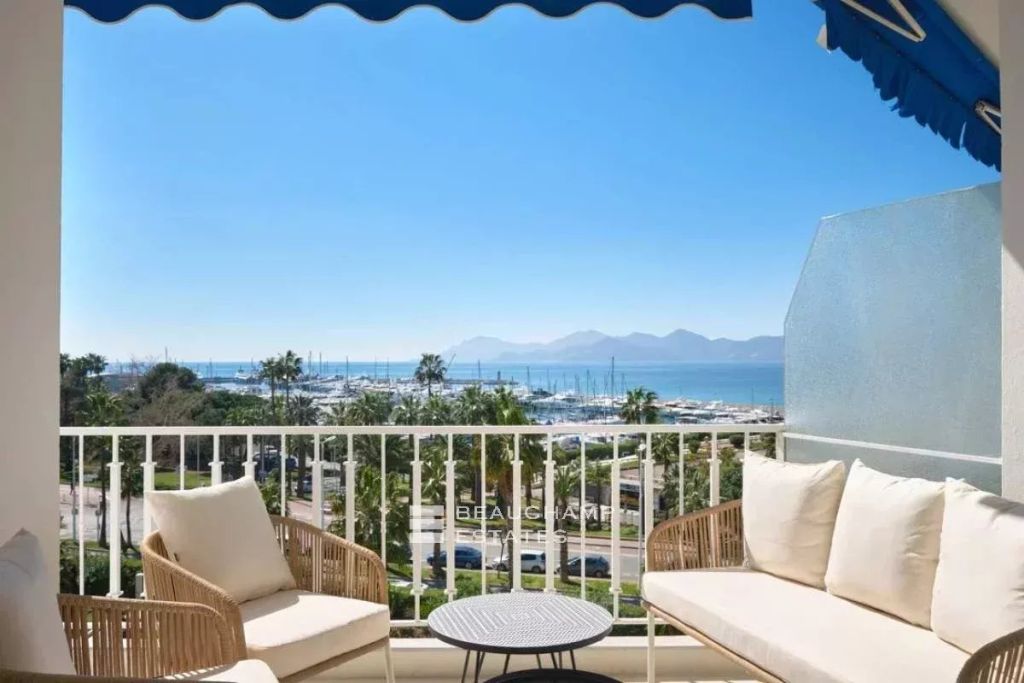 Cannes Croisette – flat with panoramic sea view