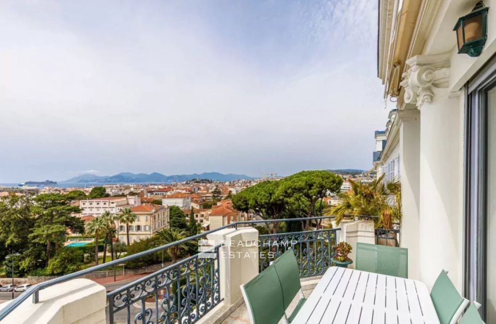 Cannes Montfleury – Superbe appartement 6 pièces au dernier étage