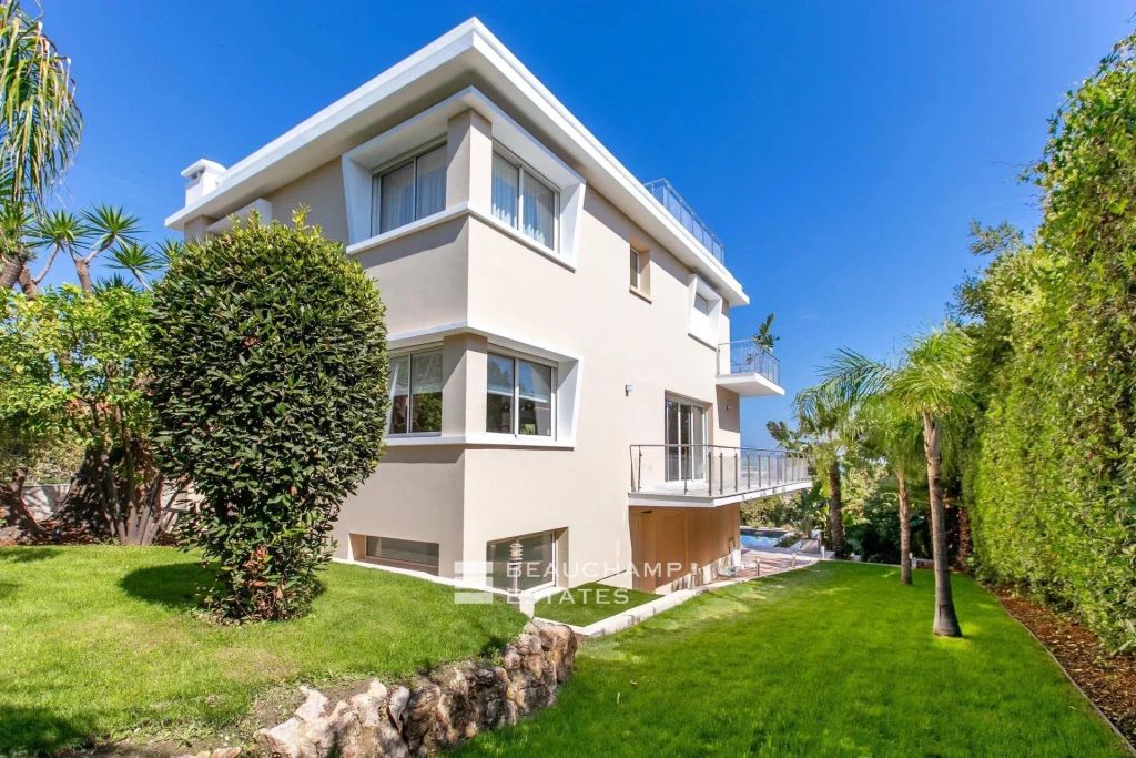 Cap d’Antibes – modern villa – panoramic sea view