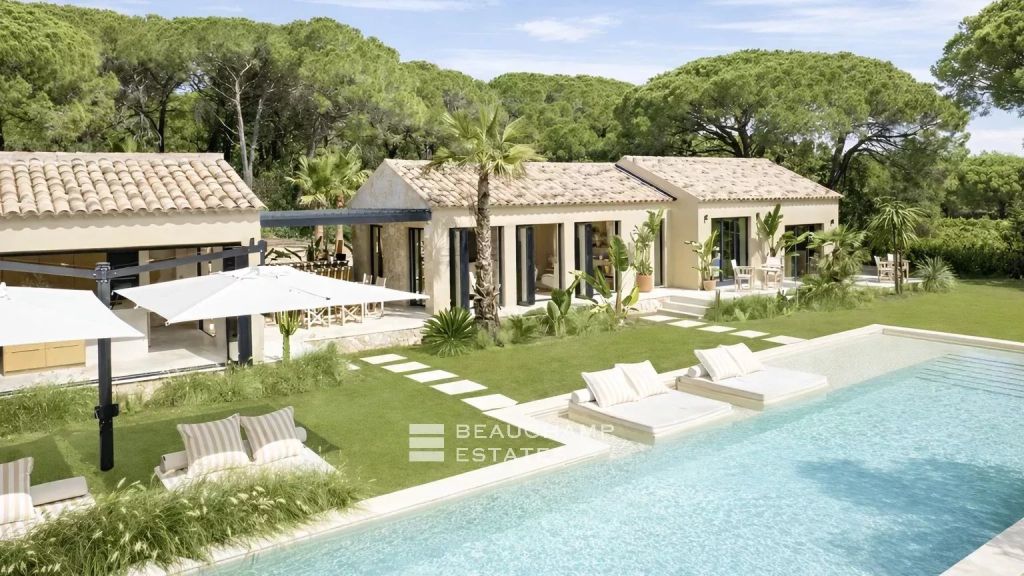 Charming luxury villa just steps from the Pampelonne beaches