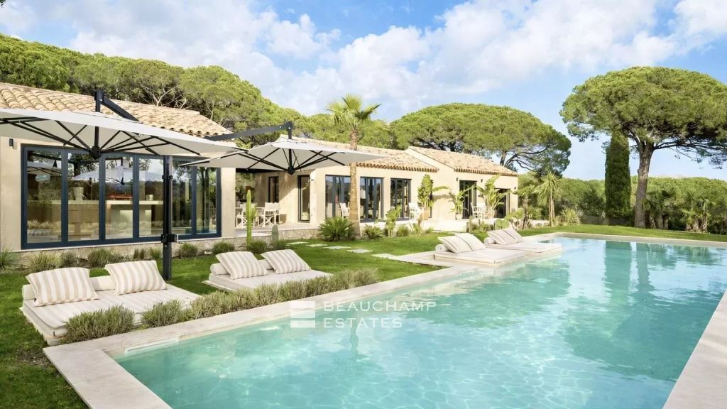 Charming luxury villa just steps from the Pampelonne beaches