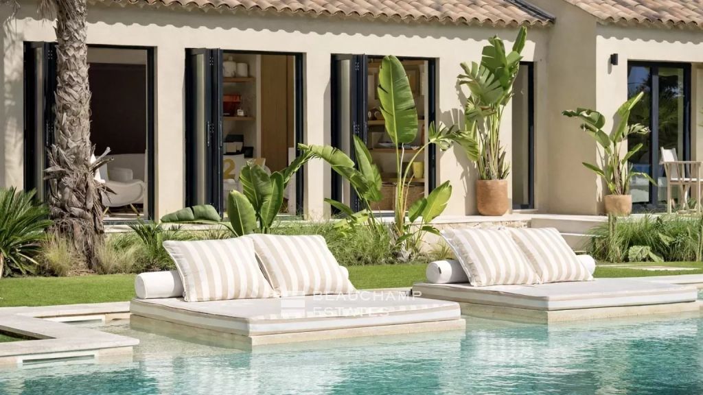 Charming luxury villa just steps from the Pampelonne beaches