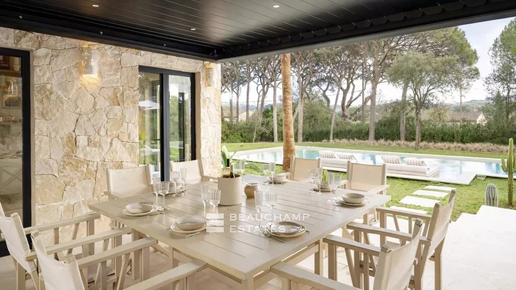 Charming luxury villa just steps from the Pampelonne beaches
