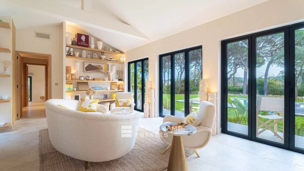 Charming luxury villa just steps from the Pampelonne beaches