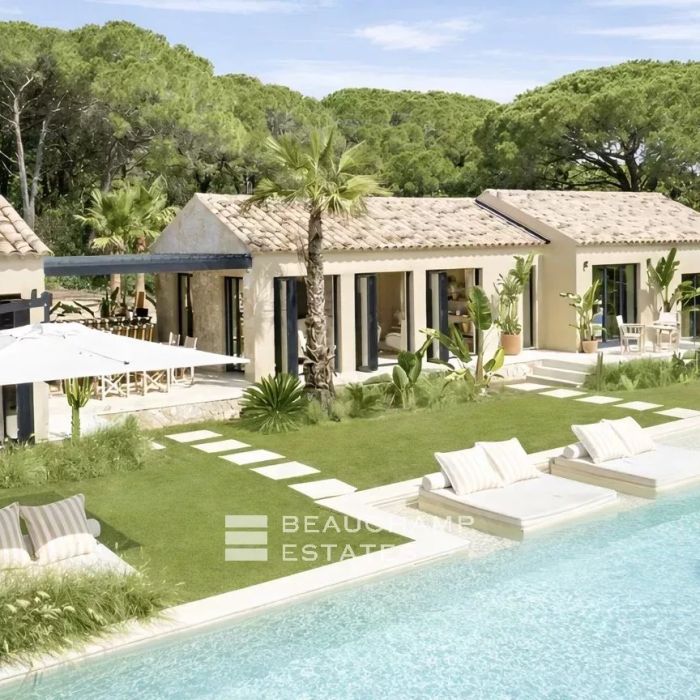 Charming luxury villa just steps from the Pampelonne beaches