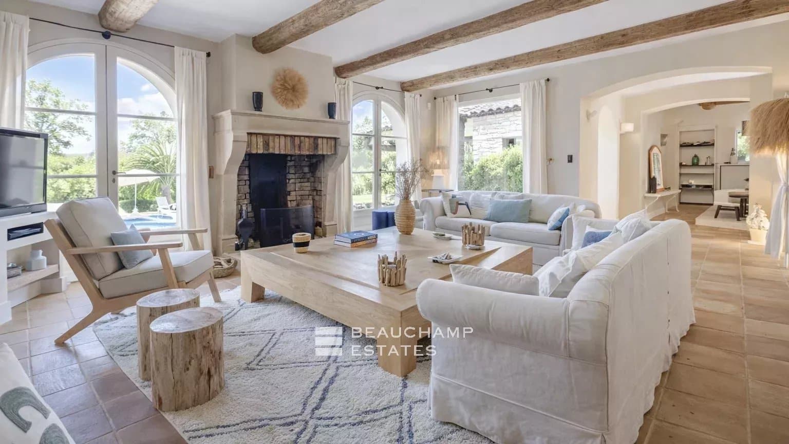 Chic neo-Provençal villa just steps from the centre of Saint-Tropez Chic neo-Provençal villa just steps from the centre of Saint-Tropez