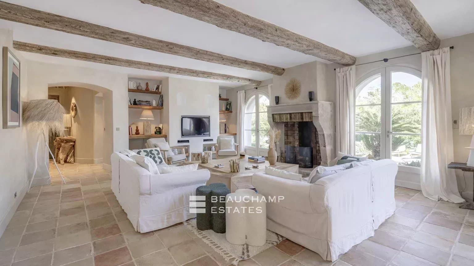 Chic neo-Provençal villa just steps from the centre of Saint-Tropez Chic neo-Provençal villa just steps from the centre of Saint-Tropez