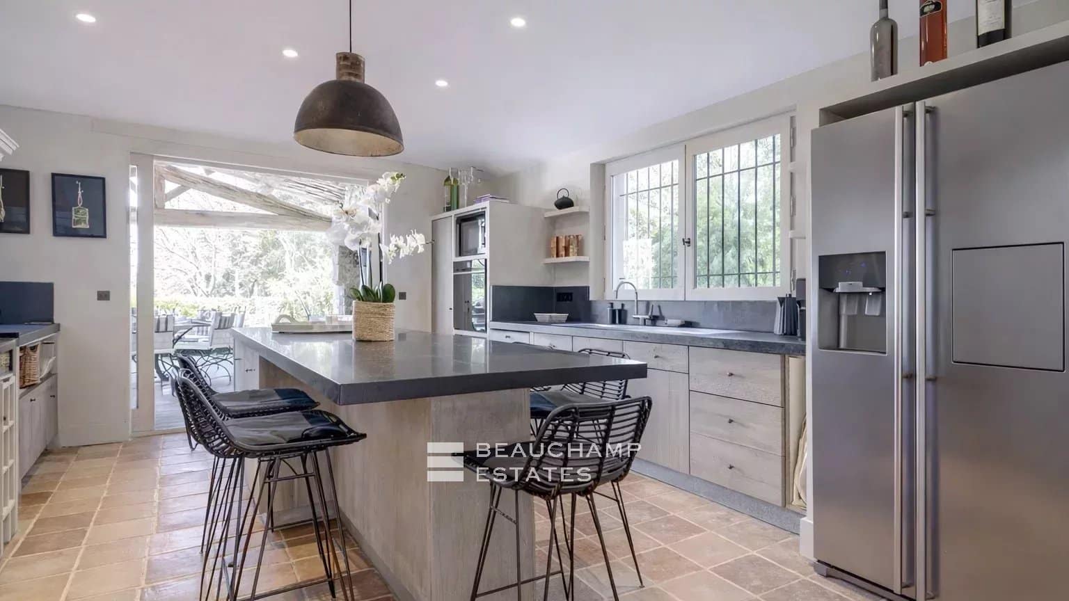 Chic neo-Provençal villa just steps from the centre of Saint-Tropez Chic neo-Provençal villa just steps from the centre of Saint-Tropez