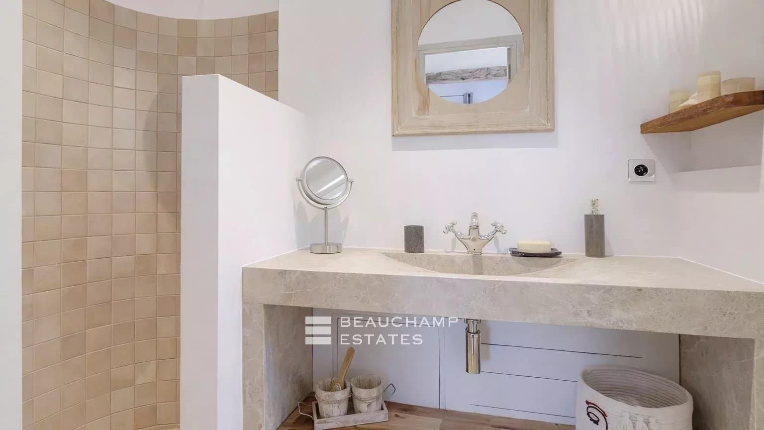 Chic neo-Provençal villa just steps from the centre of Saint-Tropez Chic neo-Provençal villa just steps from the centre of Saint-Tropez