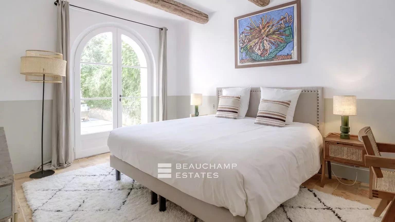 Chic neo-Provençal villa just steps from the centre of Saint-Tropez Chic neo-Provençal villa just steps from the centre of Saint-Tropez