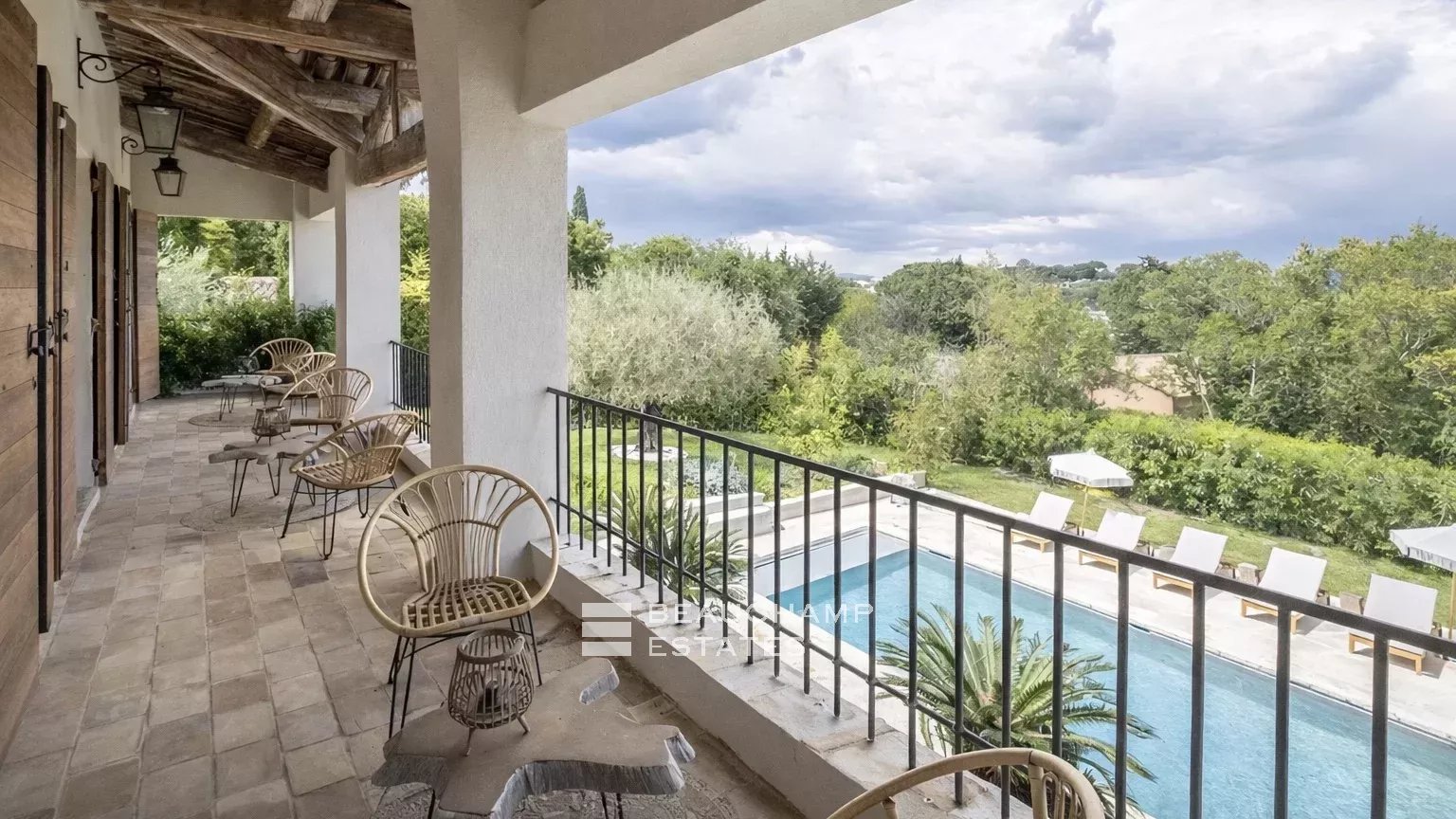 Chic neo-Provençal villa just steps from the centre of Saint-Tropez Chic neo-Provençal villa just steps from the centre of Saint-Tropez