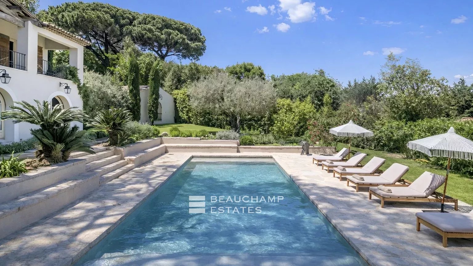 Chic neo-Provençal villa just steps from the centre of Saint-Tropez Chic neo-Provençal villa just steps from the centre of Saint-Tropez