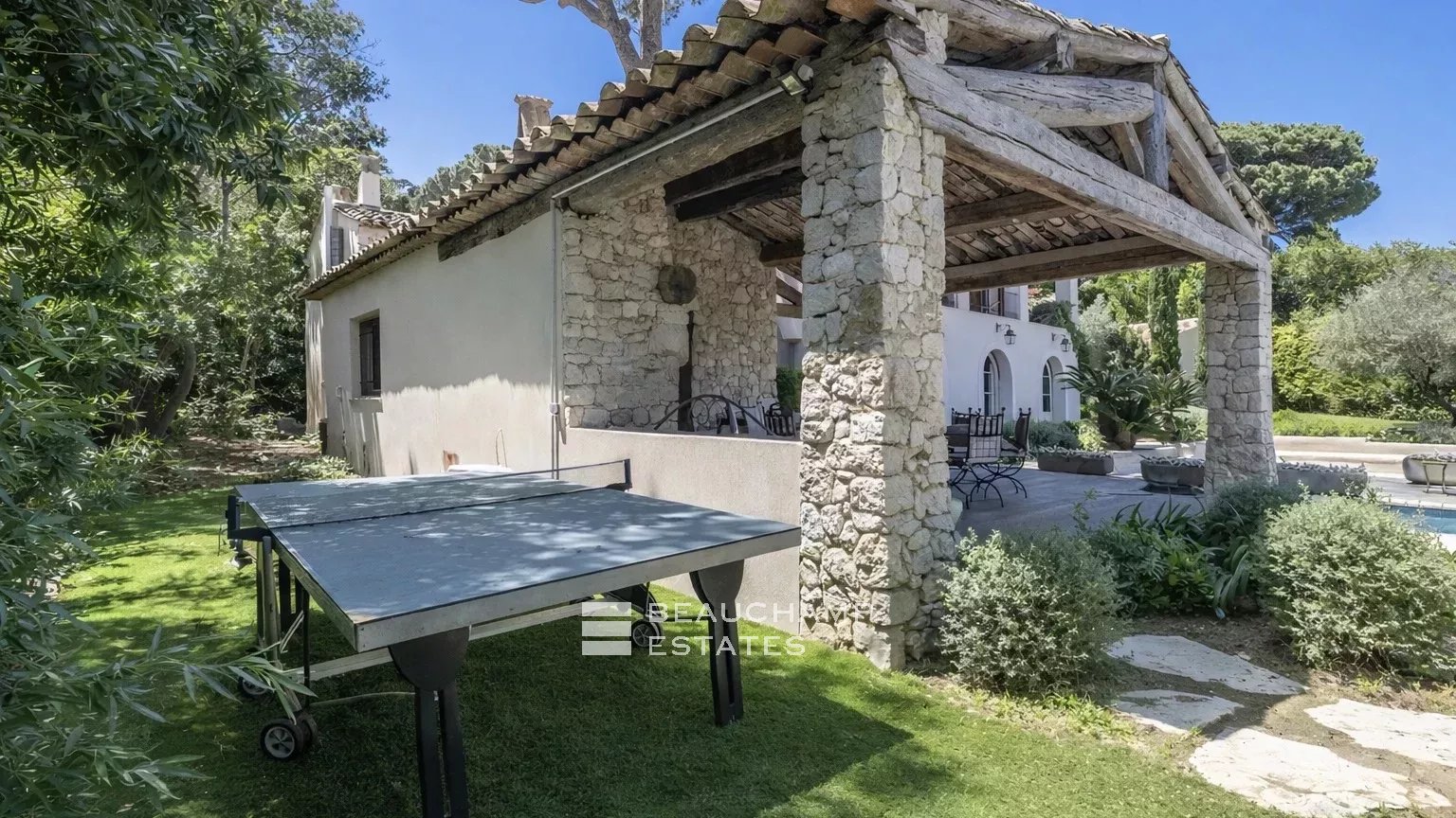 Chic neo-Provençal villa just steps from the centre of Saint-Tropez Chic neo-Provençal villa just steps from the centre of Saint-Tropez