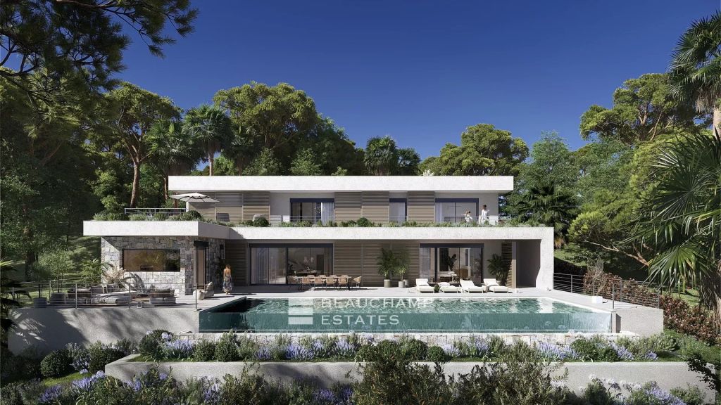 Construction Project of a Stunning Contemporary Villa