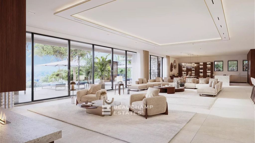 Construction Project of a Stunning Contemporary Villa