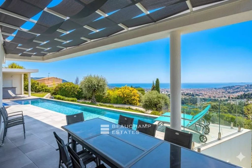 Contemporary 5-Bedroom Villa with Sea View – Nice