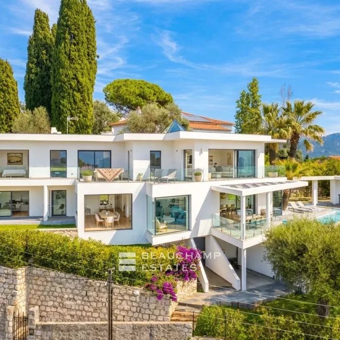 Villa contemporaine 5 chambres avec vue mer – Nice