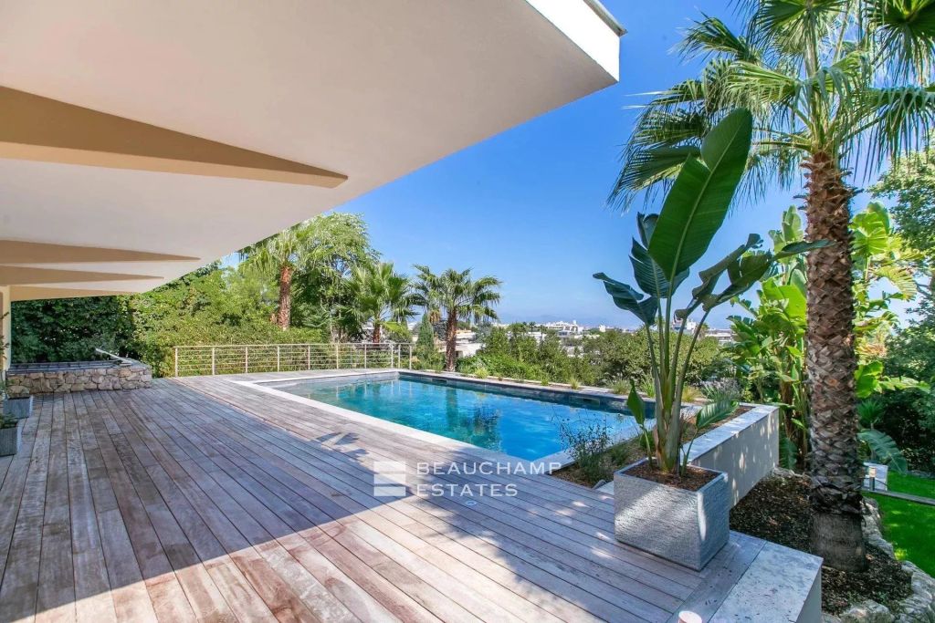 Contemporary 6-Bedroom Villa with Panoramic Sea View – Cap d’Antibes