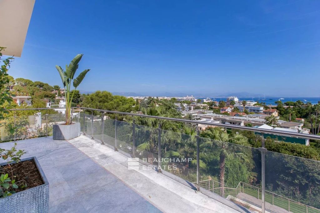 Contemporary 6-Bedroom Villa with Panoramic Sea View – Cap d’Antibes