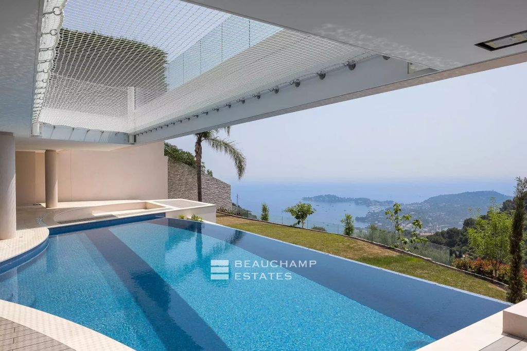 Elegant Contemporary Villa with Panoramic Sea View – Villefranche-sur-Mer – 6 Bedrooms