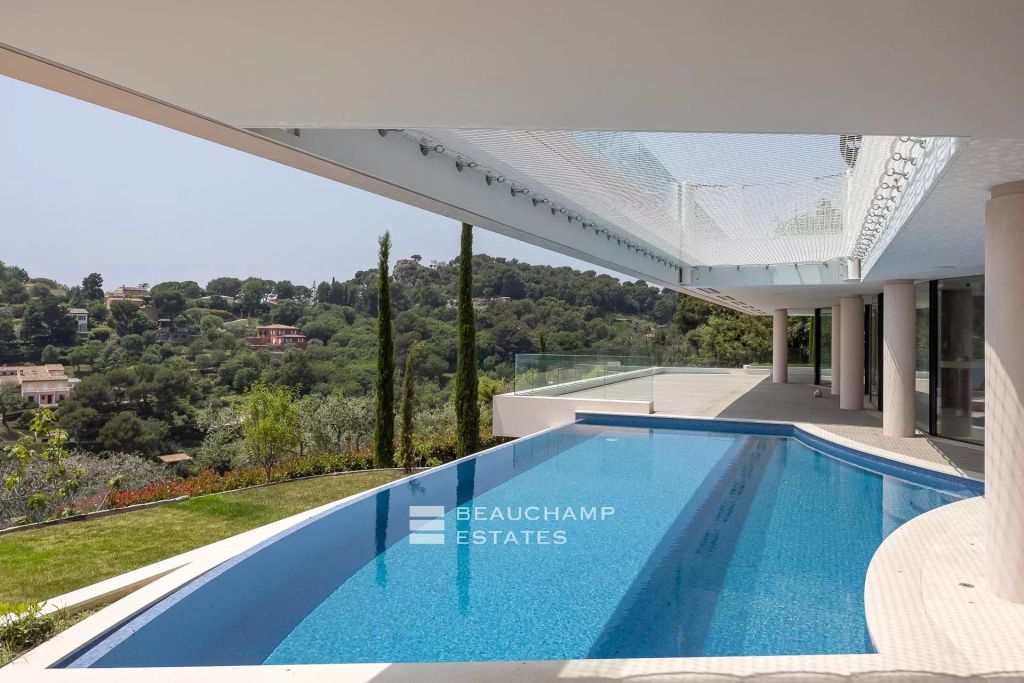 Elegant Contemporary Villa with Panoramic Sea View – Villefranche-sur-Mer – 6 Bedrooms