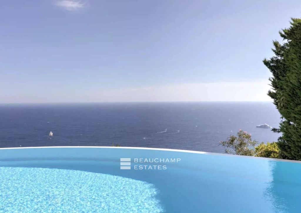 Exceptional Villa with Panoramic Sea View – 10 Minutes from Monaco