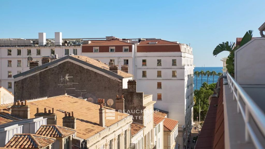 Large and luxury penthouse – back Croisette