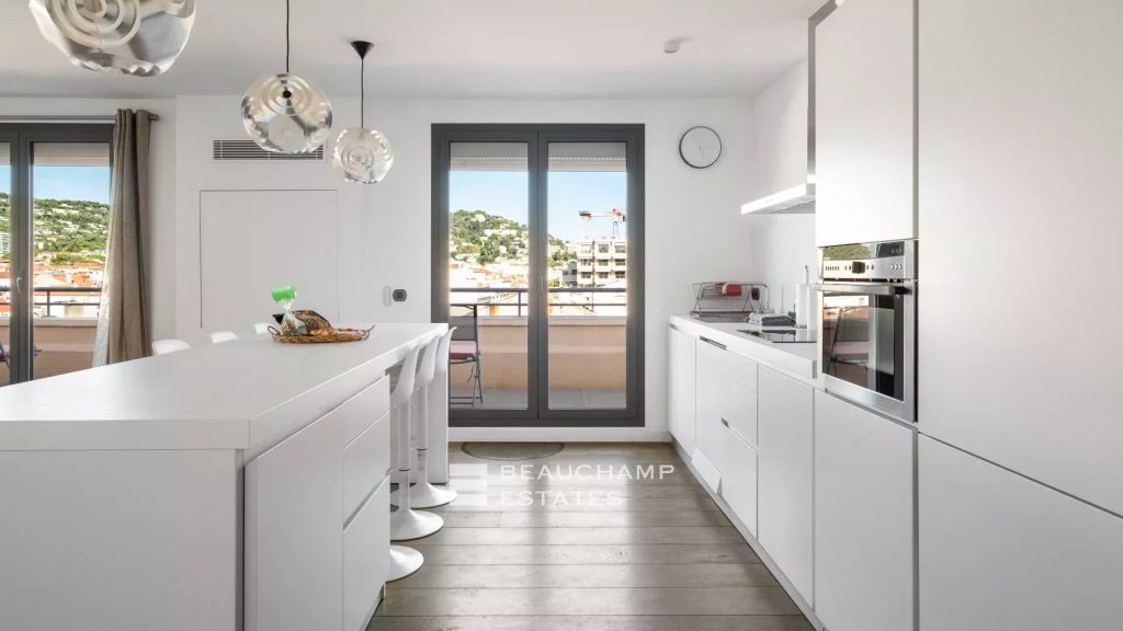 Large and luxury penthouse – back Croisette