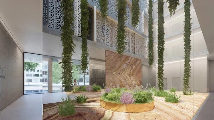 Luxury Garden  Apartment in the Ahad Haam Development