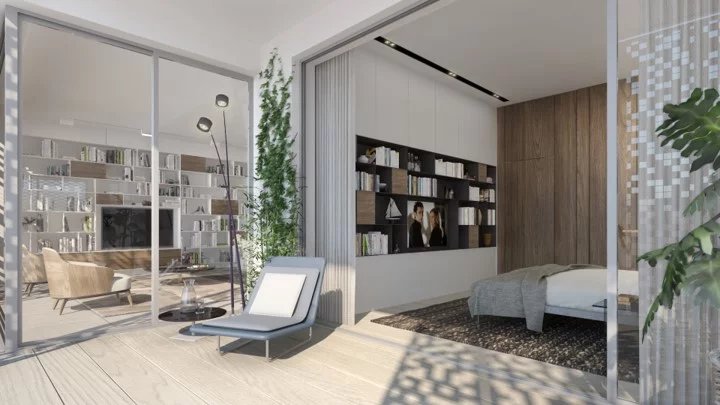 Luxury Garden  Apartment in the Ahad Haam Development