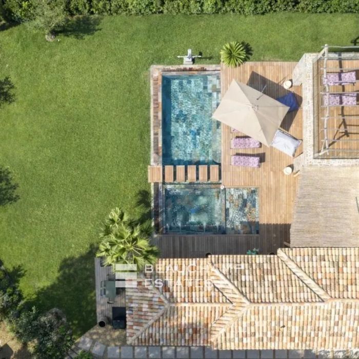 Luxury new villa in a private domain in the heart of Saint-Tropez