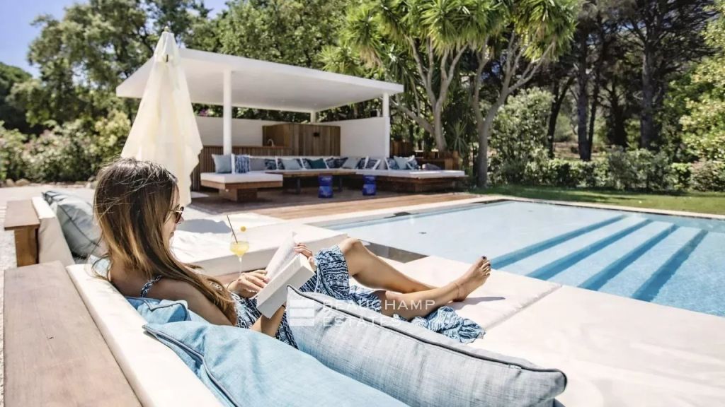 Luxury villa within walking distance of Pampelonne beach and Club 55