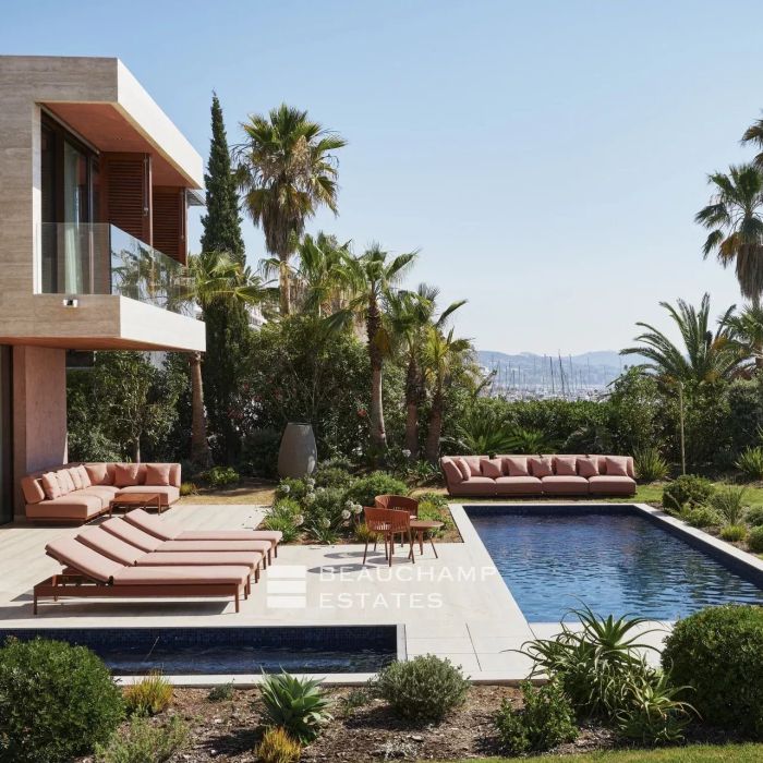 Mandelieu – La Napoule – Villa contemporaine pieds dans l’eau