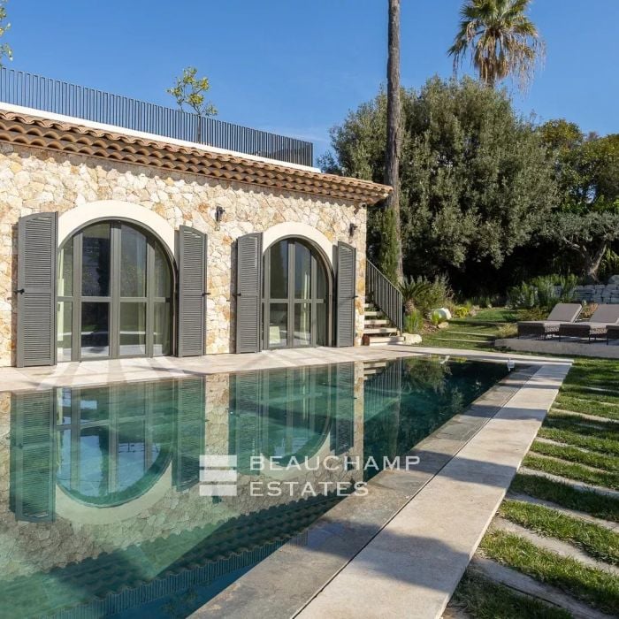 Villa contemporaine avec vue mer panoramique – Cap d&rsquo;Antibes