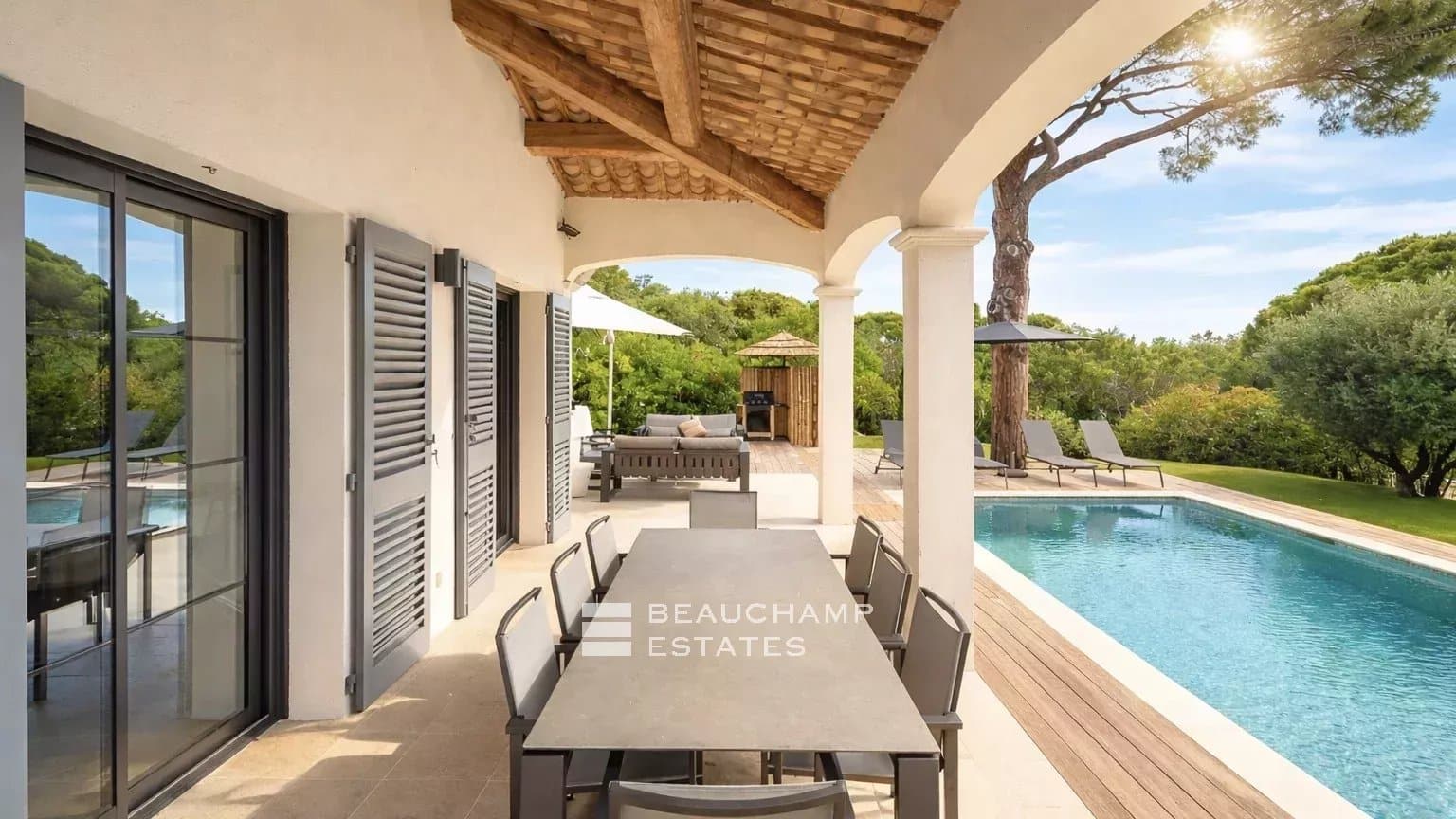 Newly built villa within walking distance of Plage des Salins, ideally located near the heart of Saint-Tropez Newly built villa within walking distance of Plage des Salins, ideally located near the heart of Saint-Tropez