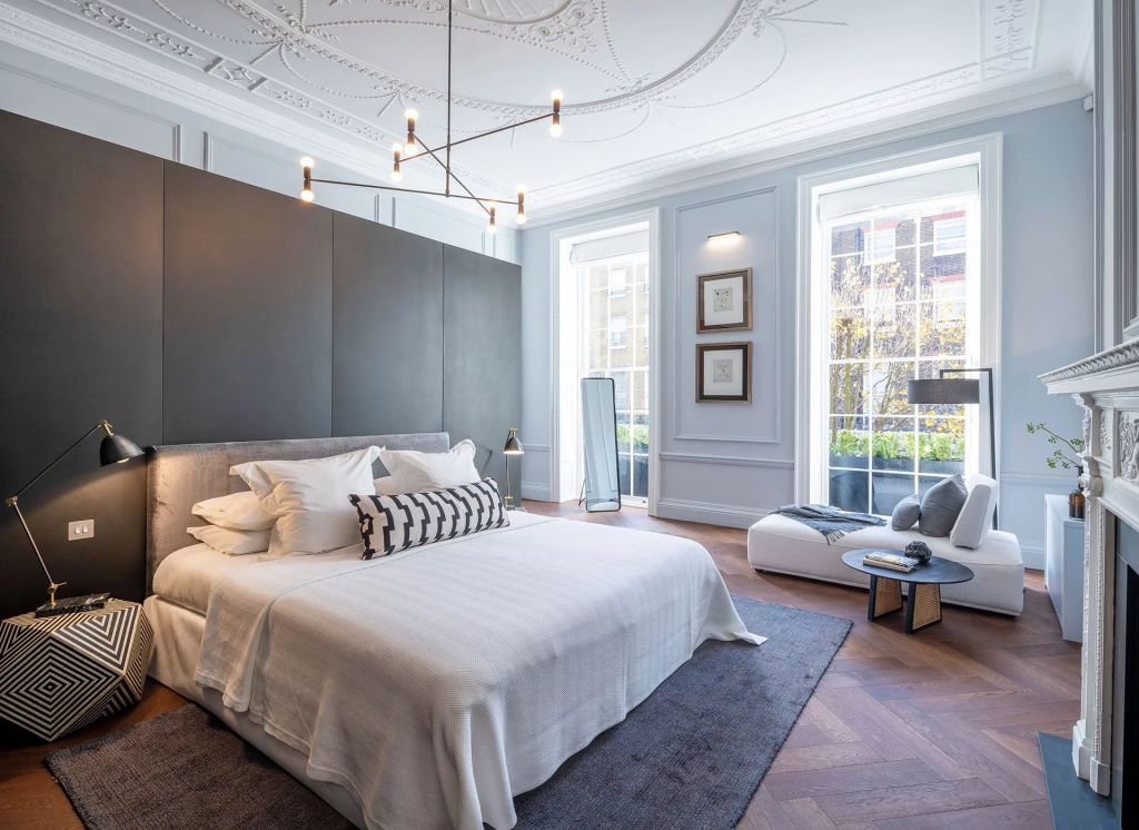 One-bedroom apartment of approximately 1,014 sq ft (94.2 sq m) in Marylebone with multiple Terraces