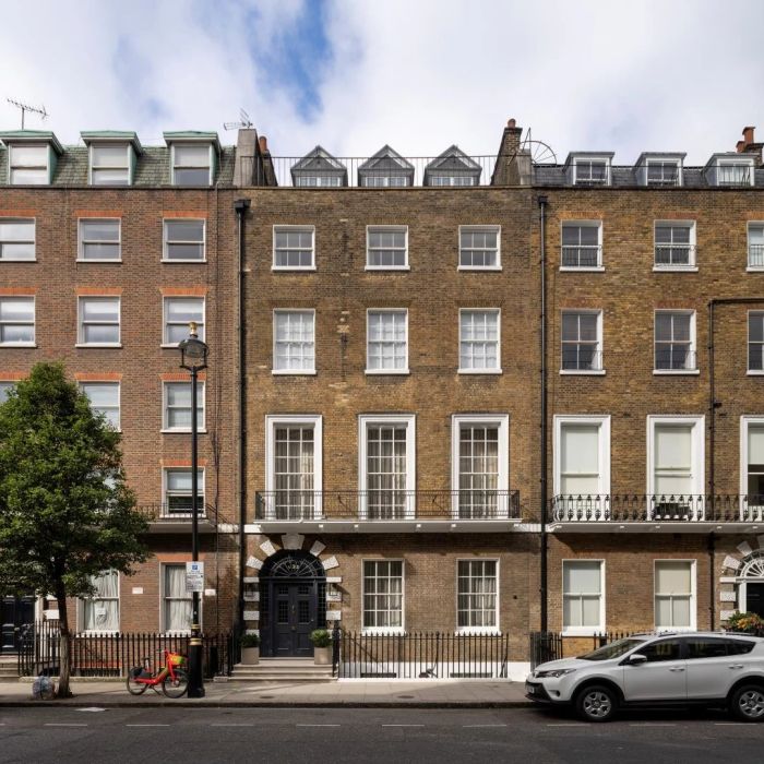 One of the grandest townhouses in Marylebone.