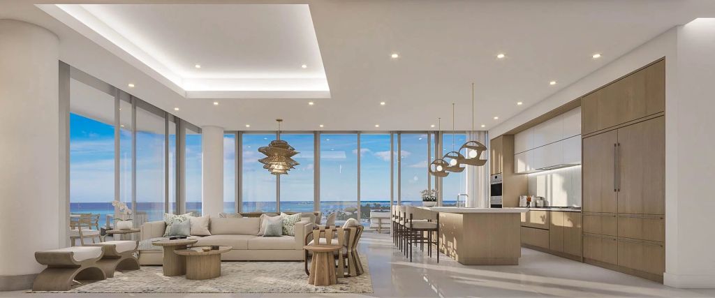 Penthouse with lift access, extensive terraces and elevated views