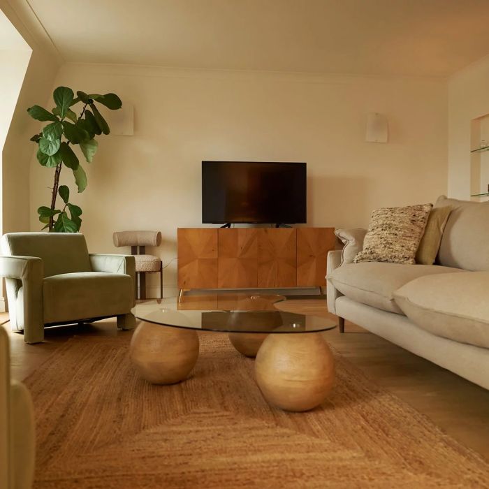 Penthouse with terraces and fireplace in Little Venice