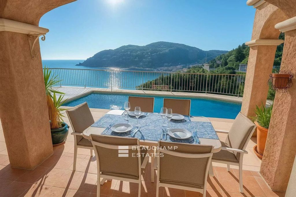 Provençal Villa with Panoramic Sea Views in Théoule-sur-Mer