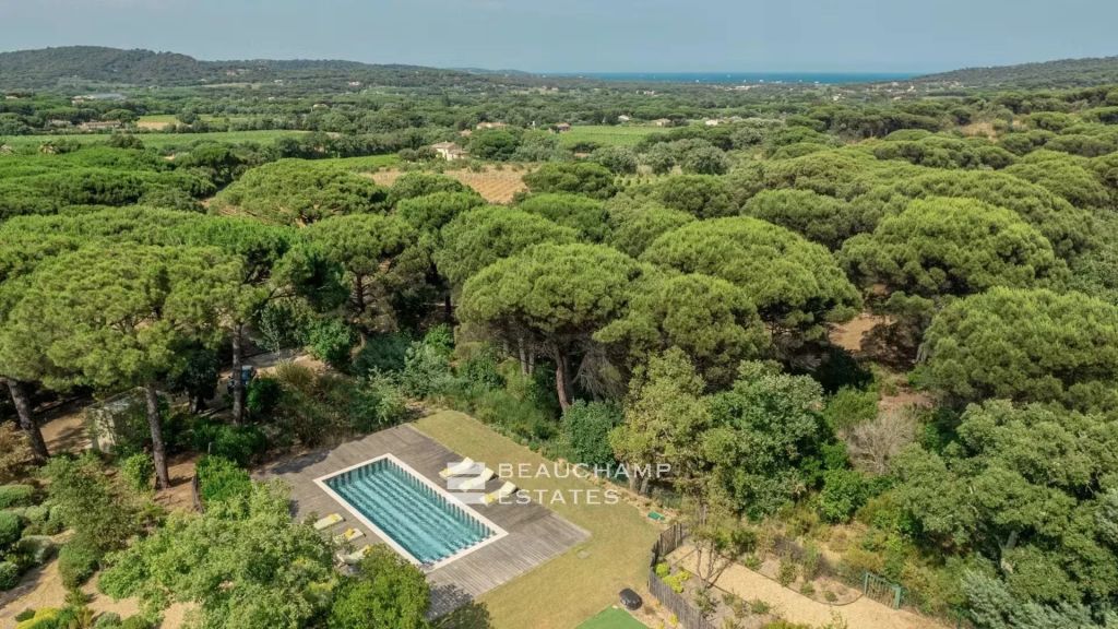 Renovated Provençal villa in Ramatuelle, just steps from the beaches of Pampelonne