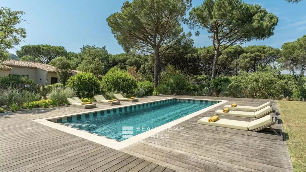 Renovated Provençal villa in Ramatuelle, just steps from the beaches of Pampelonne