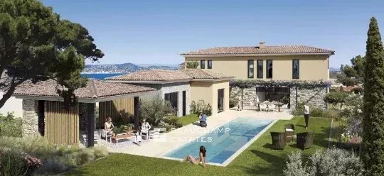 SAINT-TROPEZ – EXCEPTIONAL VILLA – 5 BEDROOMS – NEW – CLOSE LICES PLACE