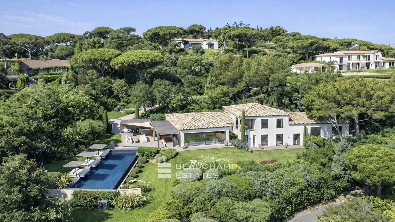Saint-Tropez Les Parcs – Prestigious property with private access to the sea Saint-Tropez Les Parcs – Prestigious property with private access to the sea
