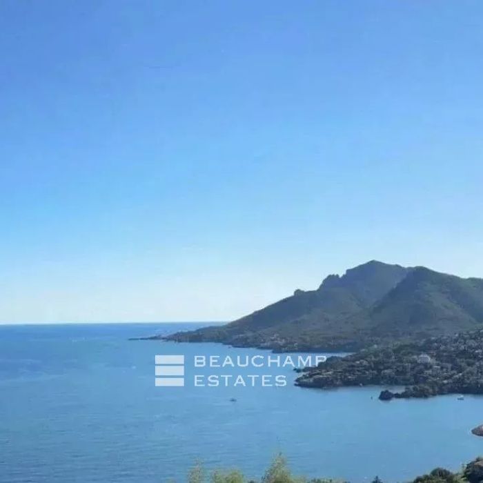 Vue mer & lumière – Projet de villa contemporaine, Théoule-sur-Mer, permis purgé, 372 m² sur 3 niveaux