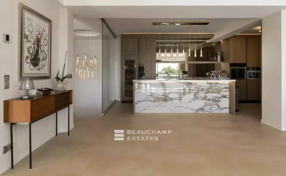 Stunning fully renovated property with sea view, grounds, pool, and tennis