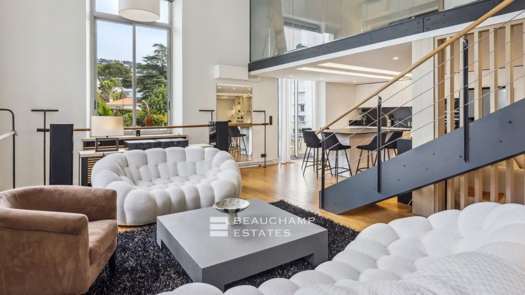 Stunning loft, 2 bedrooms, 2 bathrooms – Cannes city center