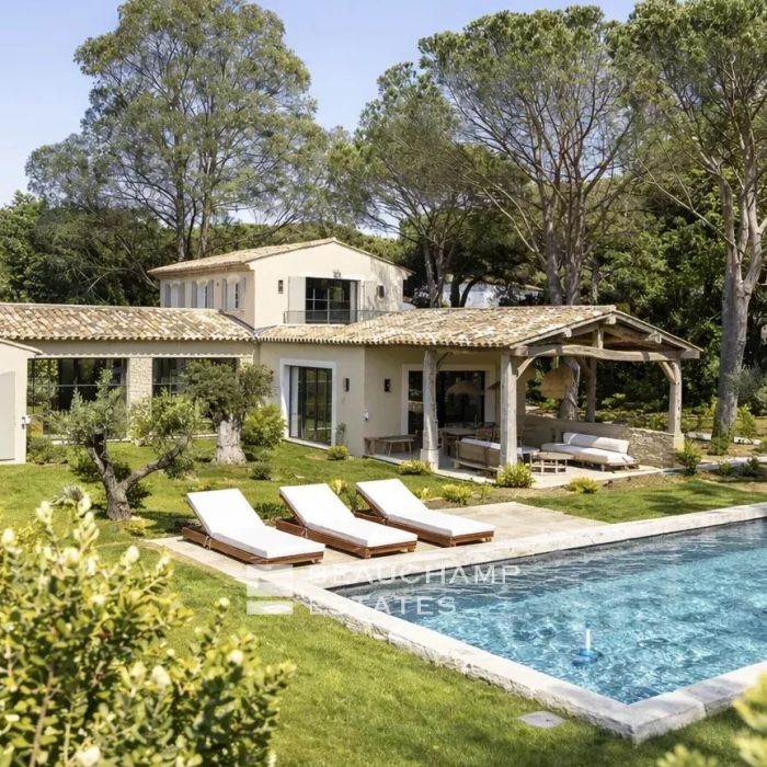 Stunning newly built villa with renovated Provençal charm in Ramatuelle