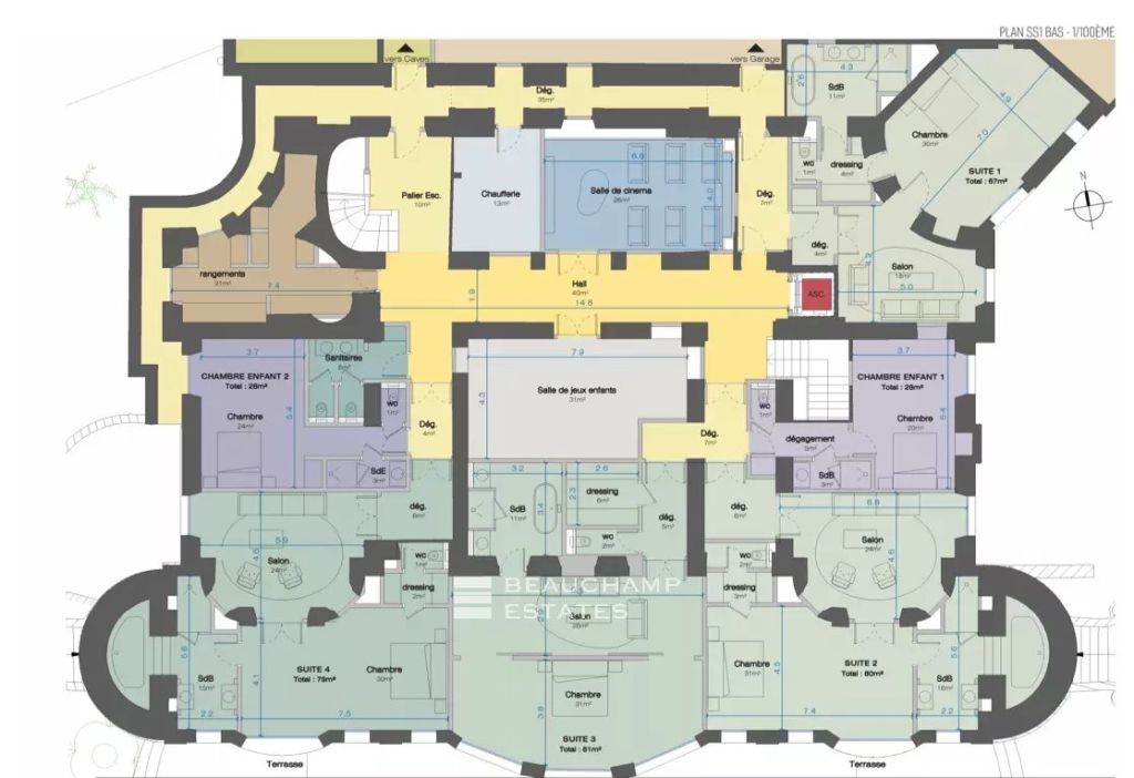 Sumptuous property Belle Epoque – Roquebrune Cap Martin